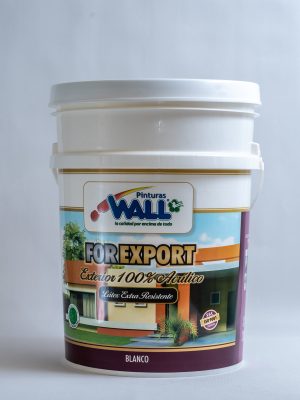 Latex For Export 100% acrilico Blanco x 20 Lts