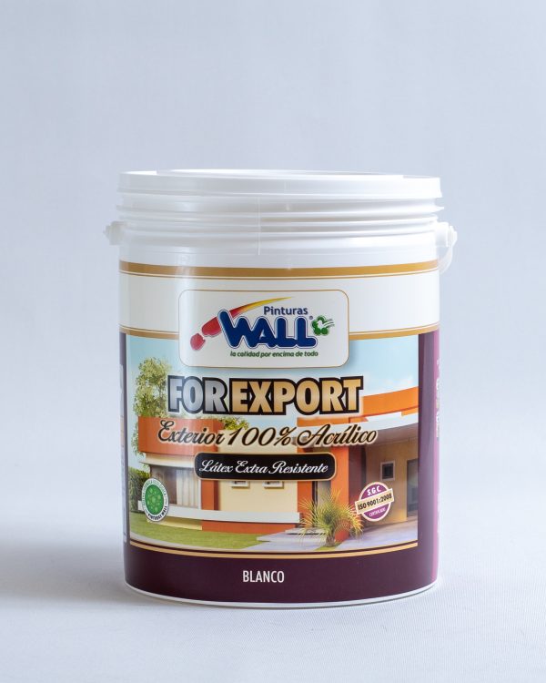 Latex For Export 100% acrilico Violeta x 4 Lts