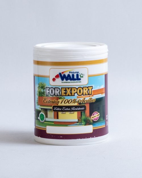 Latex For Export 100% acrilico Blanco x 1 Lts