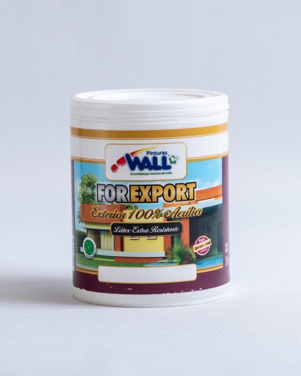 Latex For Export 100% acrilico Blanco x 1 Lts