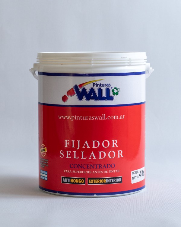 Fijador sellador al agua Wall x 20 Lts